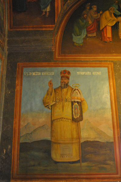 Nestor Vornicescu in Biserica Sf Nicolae Brandusa Craiova