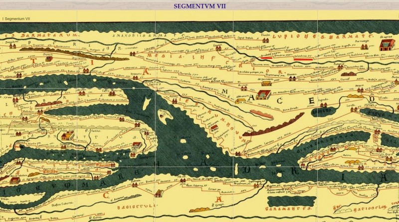 Segmentul 6 (7) din Tabula Peutingeriana