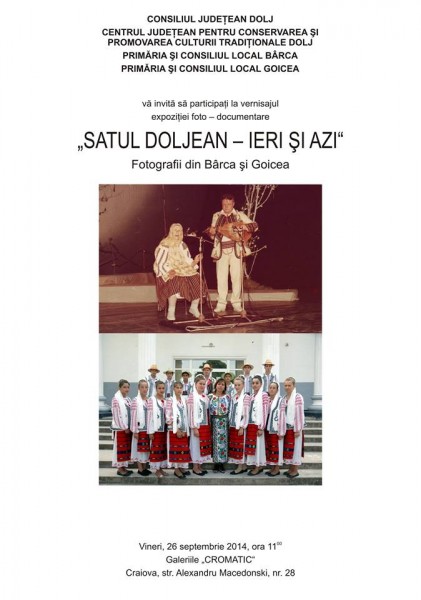 Expozitia foto Satul doljean ieri si azi