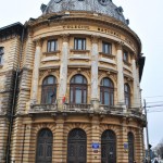 Liceul Carol I, Craiova - intrarea principală