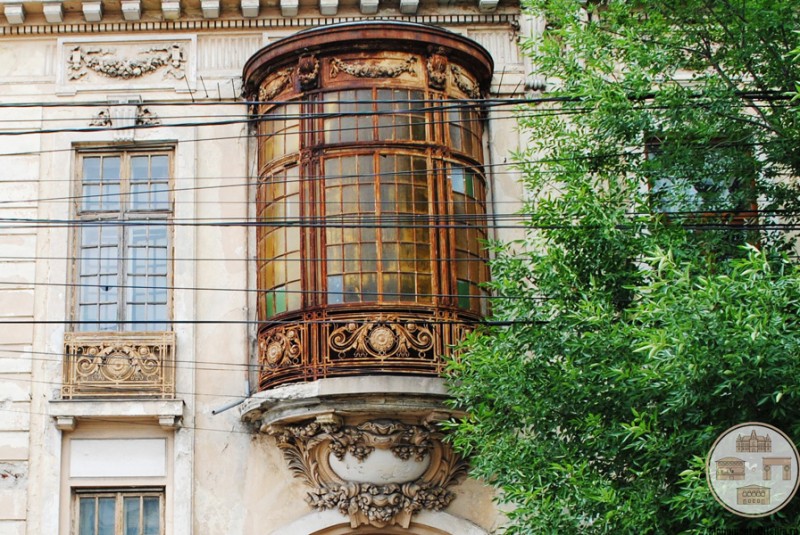 Casa Vrăbiescu, Craiova - balcon