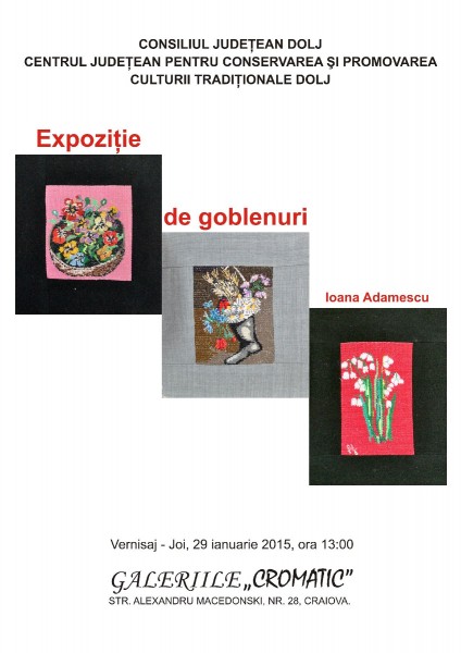 Expozitie de goblenuri - Ioana Adamescu