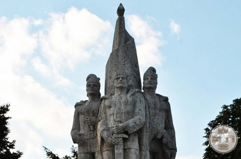 Monumentul Frații Buzești, Craiova - Preda, Stroe și Radu