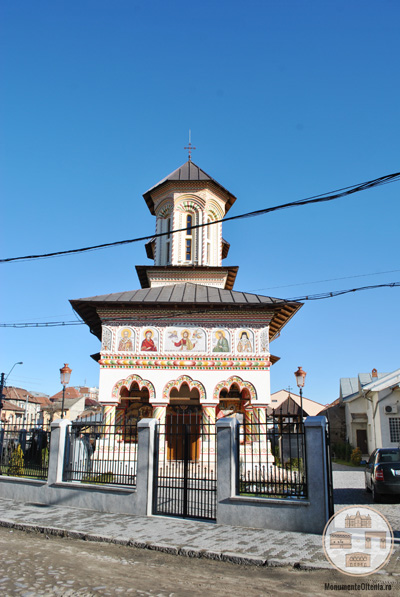 Biserica Sf Nicolae Dorobantia, Craiova - vedere frontala