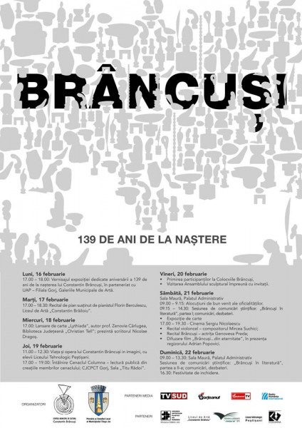 Brancusi - 139 de ani de la nastere