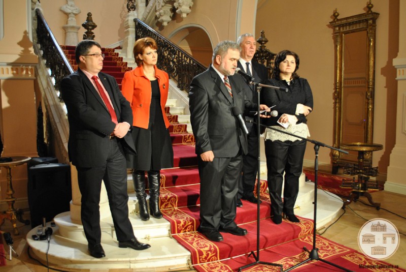 Inaugurarea Muzeului de Arta din Craiova - discursuri