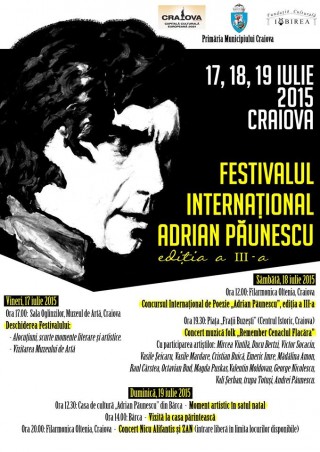 Festivalul International Adrian Paunescu 2015
