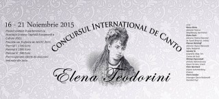 Concursul International de Canto Elena Teodorini Craiova 2015