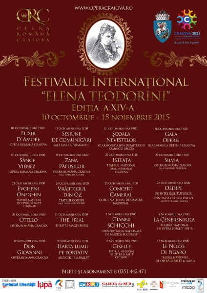 Festivalul Elena Teodorini - afis