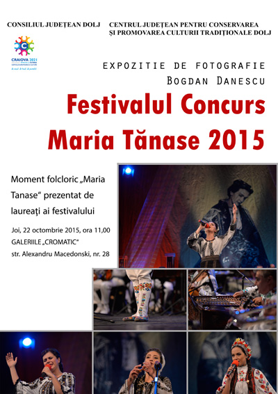 Expozitie foto Festivalul Maria Tanase 2015