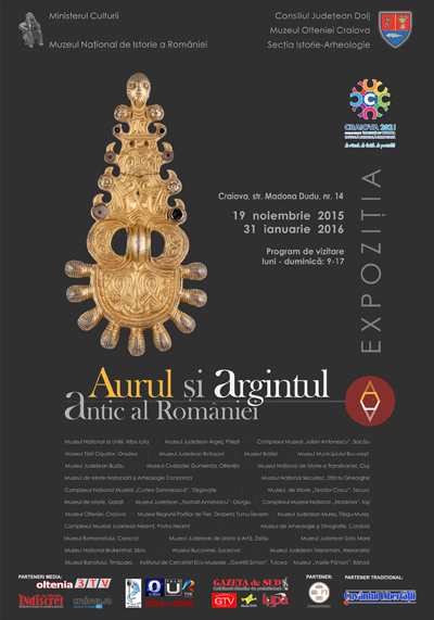 Aurul si argintul antic al Romaniei la Craiova