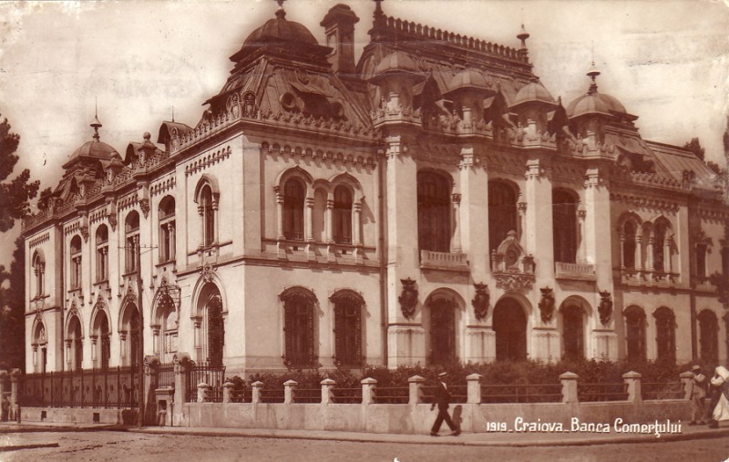 Banca Comertului, Craiova - 1919 (imagoromaniae.ro)