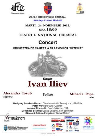 Concert al Filarmonicii Oltenia la Caracal