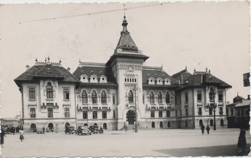 Palatul Administrativ din Craiova - Prefectura Dolj in 1937