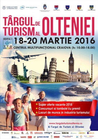 Afis Targul de Turism Oltenia 2016