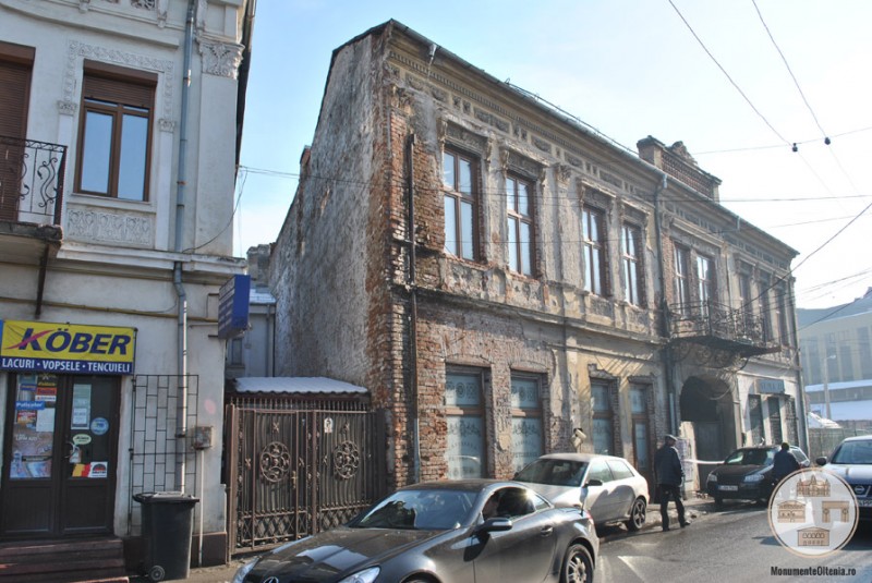 Hanul Putureanu, Craiova - fatada str Matei Basarab