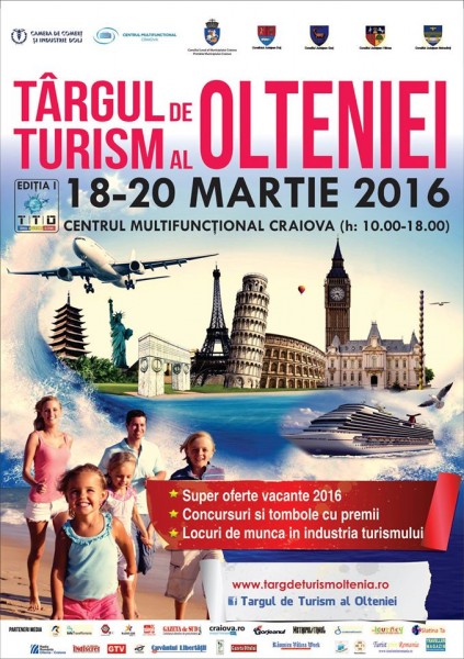 Afis Targul de Turism al Olteniei