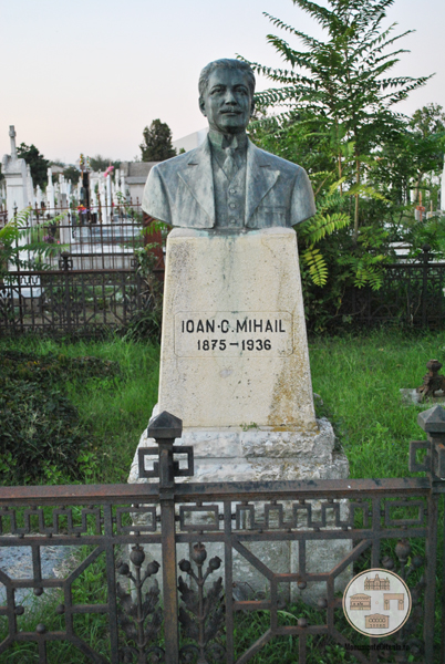 Monumentul funerar al lui Jean Mihail, Cimitirul Ungureni, Craiova