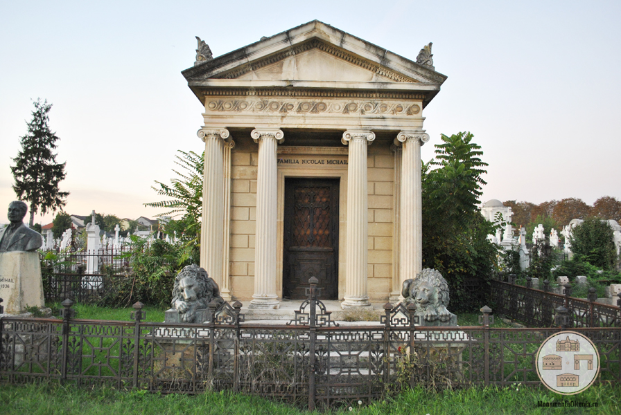 Monumentul funerar al lui N Mihail, Cimitirul Ungureni, Craiova