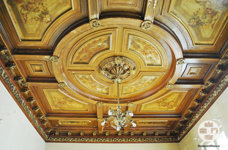 Casa Dianu, Craiova - tavan decorativ
