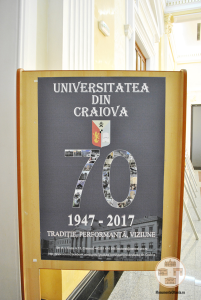 Expozitie Universitatea din Craiova 70 de ani