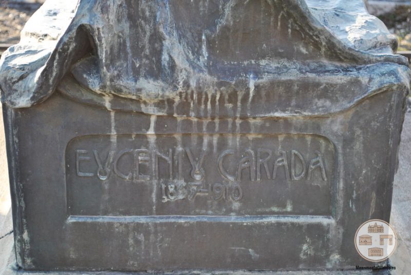 Monumentul funerar al lui Eugeniu Carada din cimitirul Sineasca, Craiova