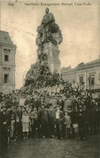 Inaugurare statuie Alexandru Ioan Cuza la Iasi