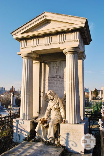 Monumentul funerar al familiei Aman, Cimitirul Sineasca, Craiova.jpg