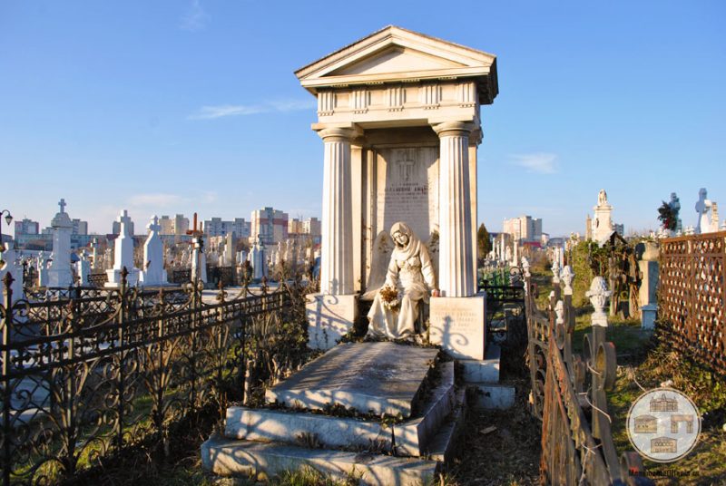 Monumentul funerar al familiei Aman din Cimitirul Sineasca, Craiova