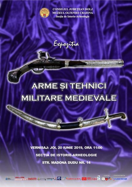 Arme si tehnici militare medievale la Muzeul Olteniei