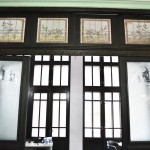 Casa Valimarescu, Craiova - usi cu geamuri gravate