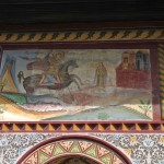 Biserica Sf. Nicolae - Brândușa, Craiova - pictură exterioară