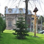 Casa Cănciulescu, Craiova - vedere dinspre Biserica Sf. Arhangheli