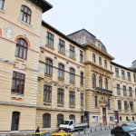 Liceul Carol I, Craiova - fațada de pe str. Ioan Maiorescu