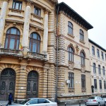 Liceul Carol I, Craiova - fațada de pe str. Mihai Viteazul