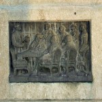 Monumentul Eugeniu Carada, Craiova - basorelief