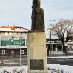 Monumentul Eugeniu Carada, Craiova - vedere laterala