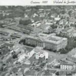 Palatul de Justitie - Universitatea din Craiova, 1937, vedere aeriana