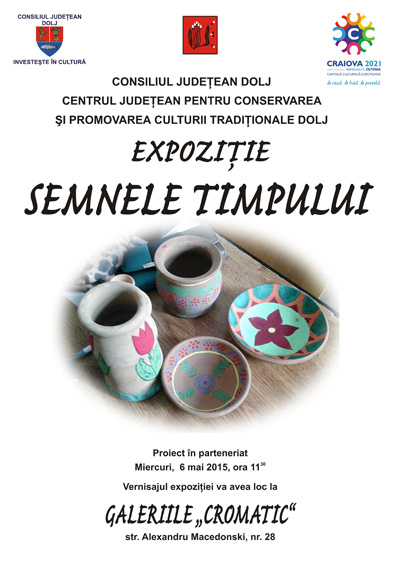 Expozitia Semnele Timpului - afis