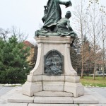 Monumentul Barbu Stirbei, Craiova - vedere laterala (stanga)