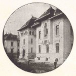 Palatul Administrativ din Craiova - vedere posterioara (Cladiri si studii, Petre Antonescu, 1913)