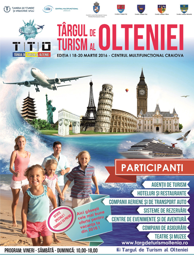 Afis Targul de Turism al Olteniei 2016