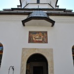 Intrarea in Biserica Manastirii Tismana