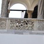 Manastirea Hurezi - sculptura foisorul lui Dionisie