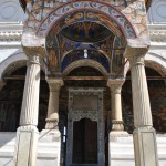 Manastirea Hurezi - pridvorul bisericii