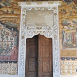 Manastirea Hurezi - usa bisericii