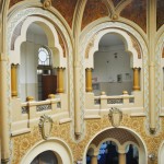 Fostul Hotel Palace, Craiova - decoratiuni pereti si tavan hol (1)