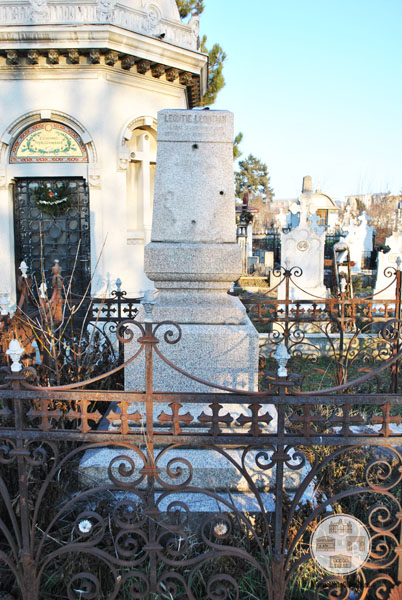 Monumentul funerar al lui Leonte Leontian - Cimitirul Sineasca, Craiova